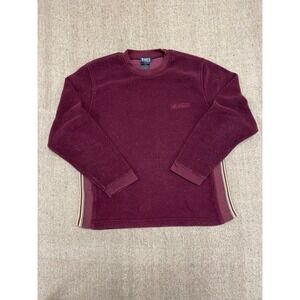 vintage roots Fleece sweatshirt mens large red 1990s Canada